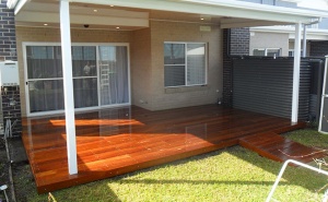 deck and pergola