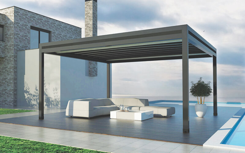 compact retractable roof system central coast