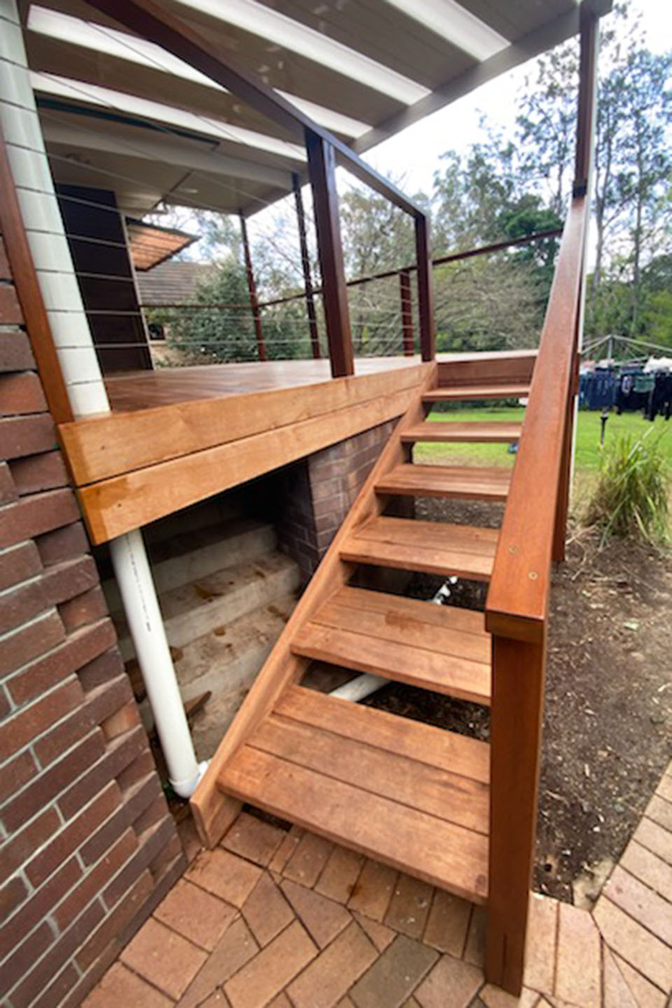 Outdoor Deck Stairs Installation Sydney