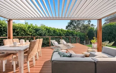 Creating a Four-Seasons Outdoor Space with an Opening Roof Pergola