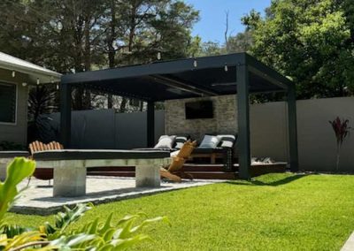 freestanding pergola erina